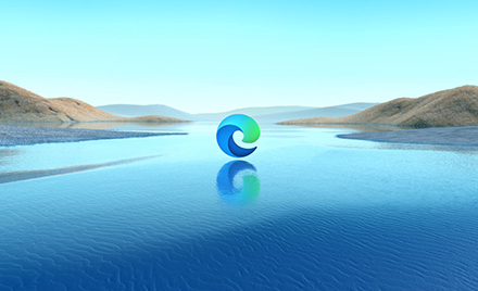 The Microsoft Edge icon.